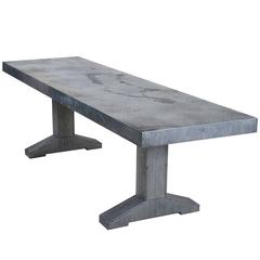 Zinc Canteen Table by Piet Hein Eek, Netherlands