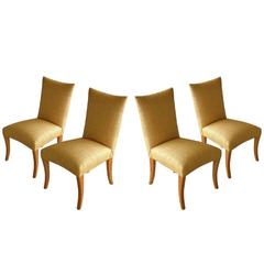 Set of Four Side Chairs by John Hutton for Donghia