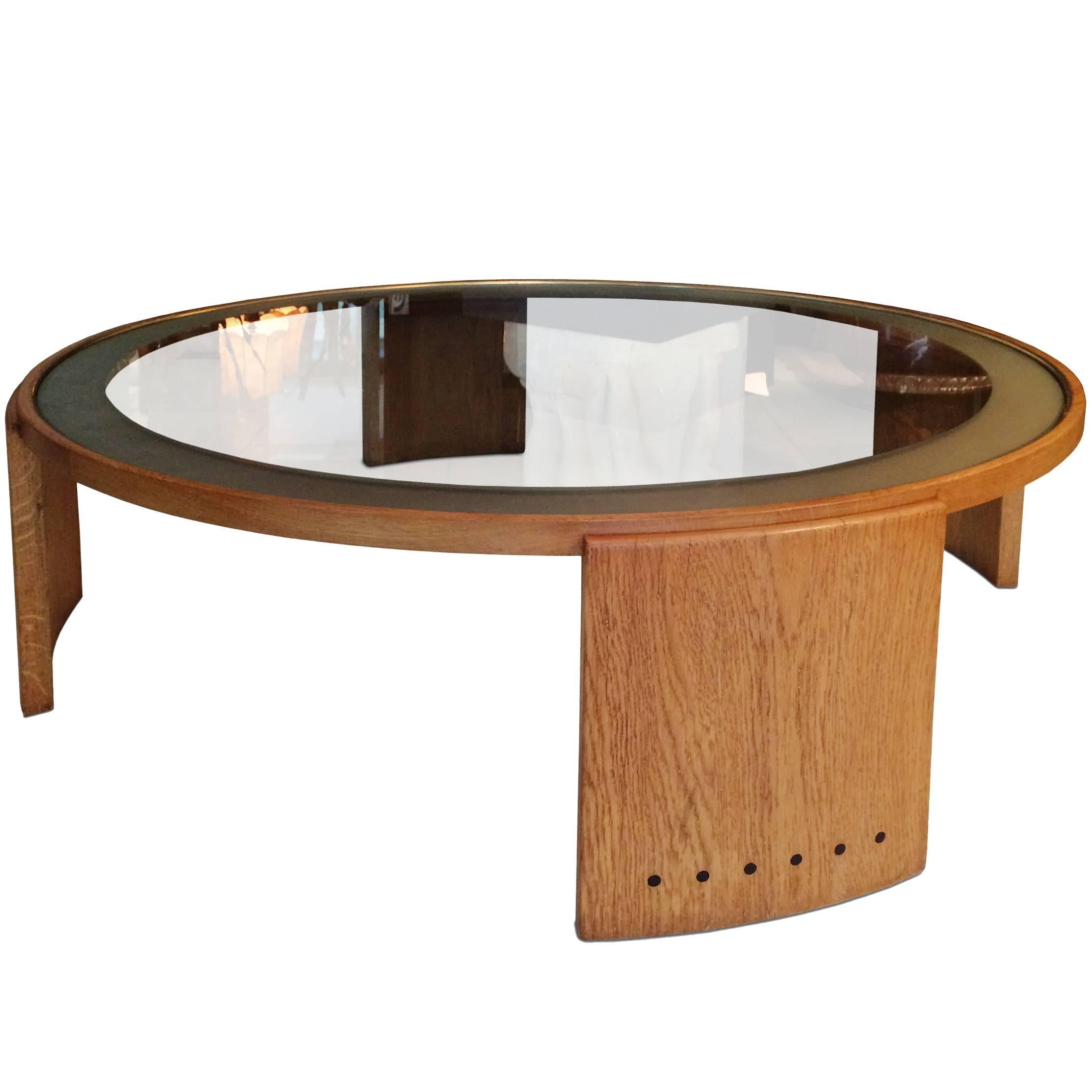 Art Deco Round Coffee Table
