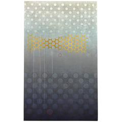 Monumental Abstract Jon R. Friedman 'American' Painting, "Polkadot Grids," 1971 8