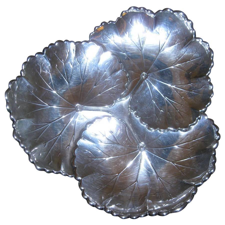 Sterling Silver Lily Pad Tray
