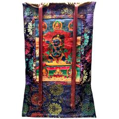 Tibetan Thangka, Hand-Painted Tanka, Dorje Drolo