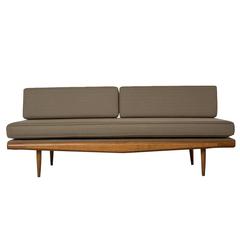 Daybed or Sofa bed Conversion Settee in the Style of Adrian Pearsall, Circa 1960