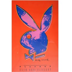 Playboy 35. Jahrestag-Poster von Andy Warhol