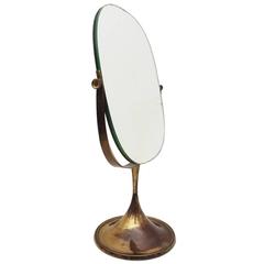 Modernist Vanity Mirror by Bergbom