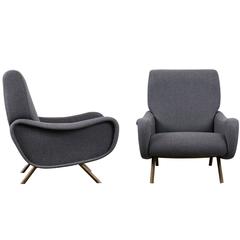 Pair of Lady Chairs by Marco Zanuso