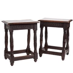 Pair of 19th Century English Joint Stools
