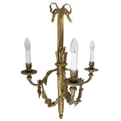 Wall Sconce Empire Style Oversized 12