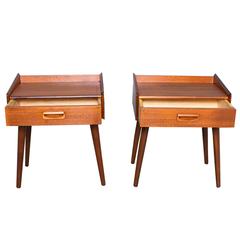 Danish Teak Nightstands