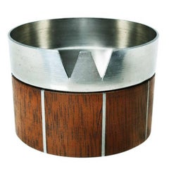 American Walnut and Pewter Ashtray by Paul Evans for Designers, Inc.