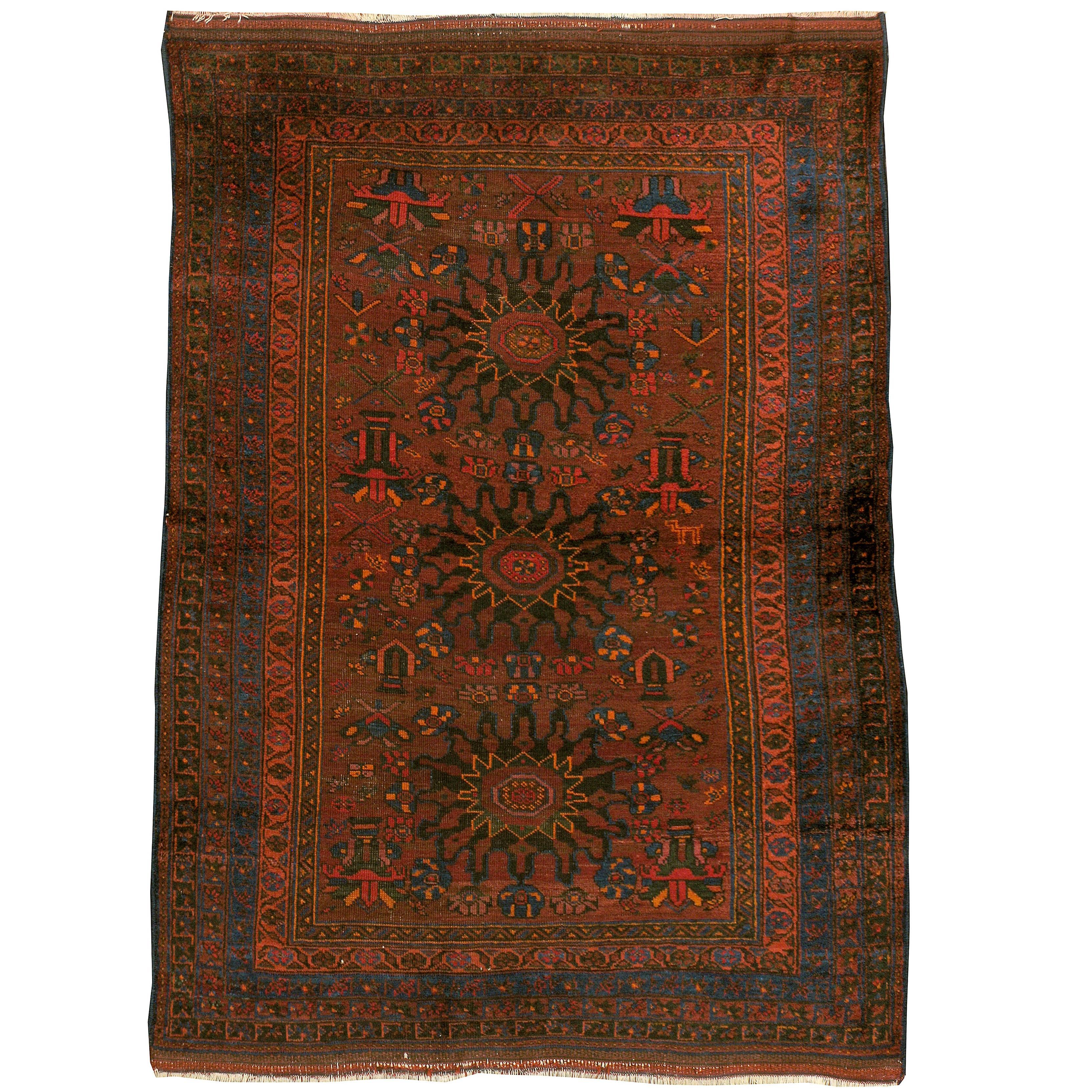 Antiker persischer Baluch-Teppich