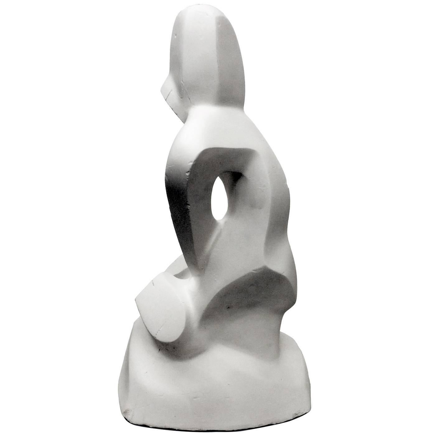 "Plaster Maquette #1, " by Seymour Meyer