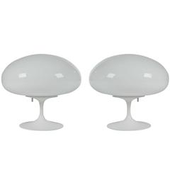 Mid-Century Modern Stemlite Table Lamps by Design Line after Laurel