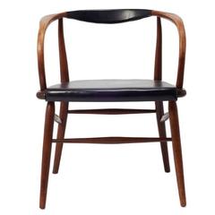 Mid-Century Danish Desk or Side Armchair