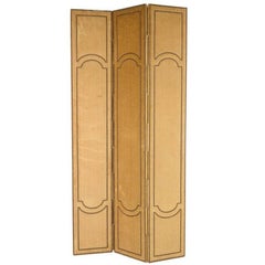 Mid-20th Century French Paravent or Room Divider