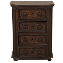 Italian 18th Century Petite Size Four-Drawer Commode