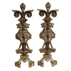 Pair of Architectural Elements/Andirons 8