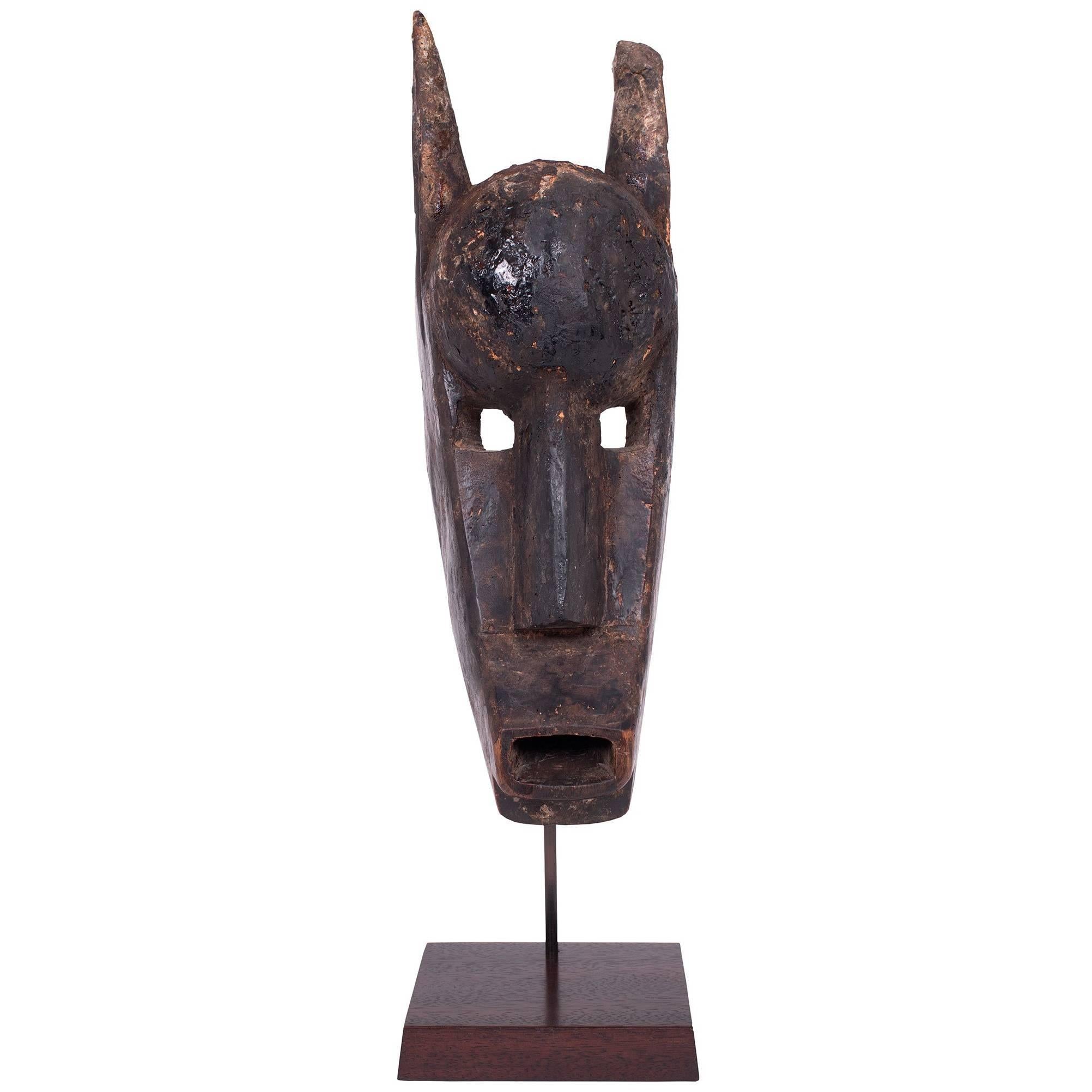 20th Century Tribal Bamana Dance Mask