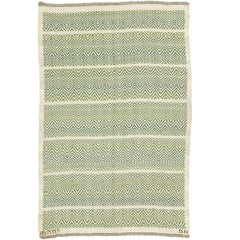 Mid-20th Century Swedish Flat-Weave Carpet by Barbro Nilsson