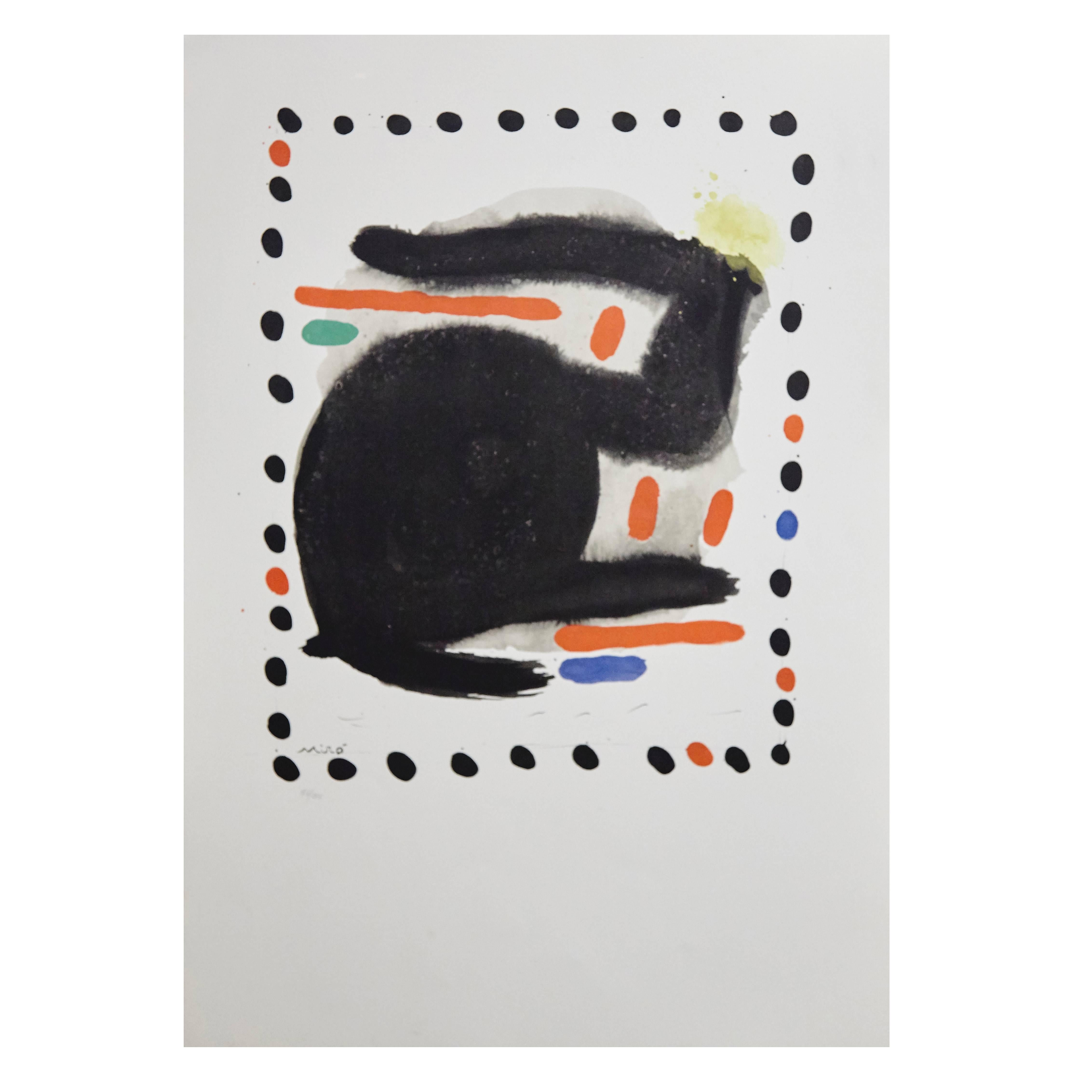 Joan Miro Lithography