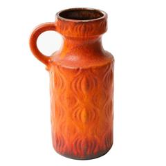 West German Vase with Handle