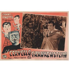 Vintage Abbott and Costello Meet Frankenstein / Il Cervello di Frankenstein