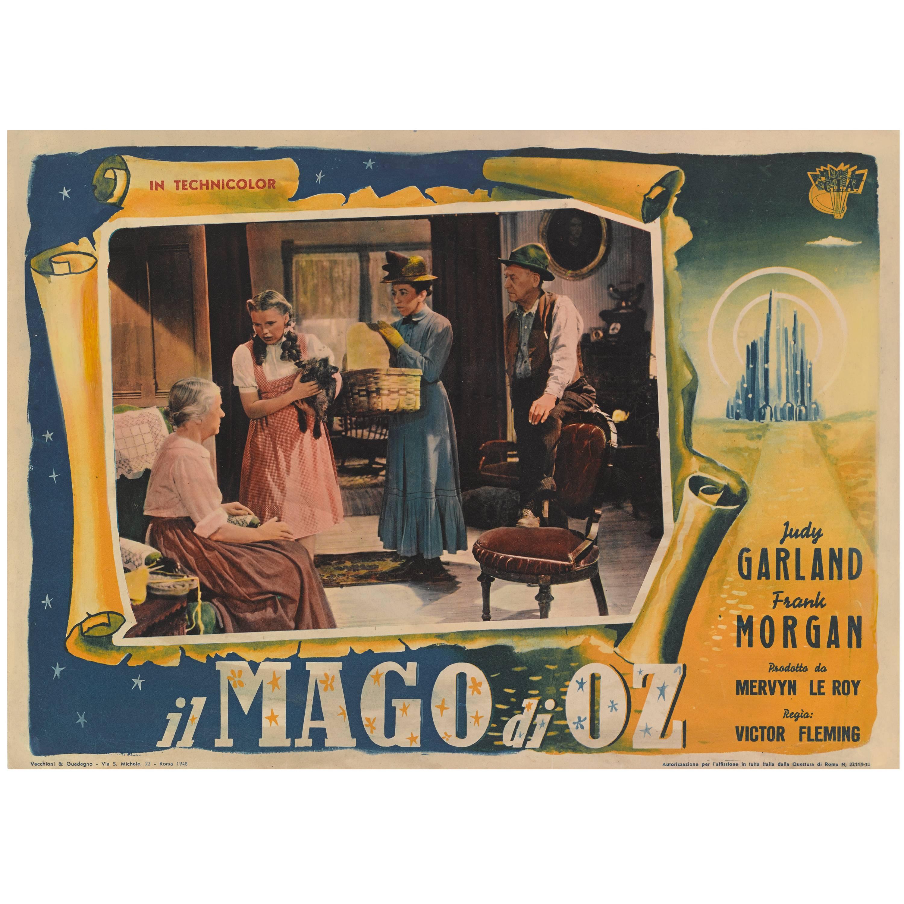 "The Wizard Of Oz / Il Mago di OZ, " Original Italian Poster