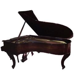 Antique Steinway AIII Louis XV Walnut Grand Piano