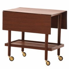 Danish Modern Provincial Serving Cart