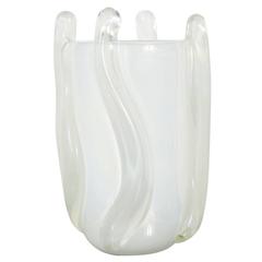 Iridescent Murano Glass Vase by Pino Signoretto 9