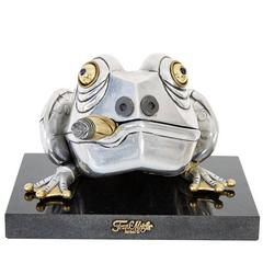 Vintage Frank Meisler Frog Sculpture