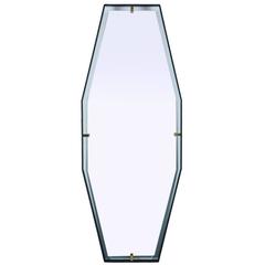 Trousdale Elongated Octagonal Floating Mirror by Orange Los Angeles 11