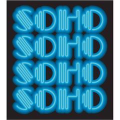 "SOHO" Print Blue on Black by Ben Eine 11
