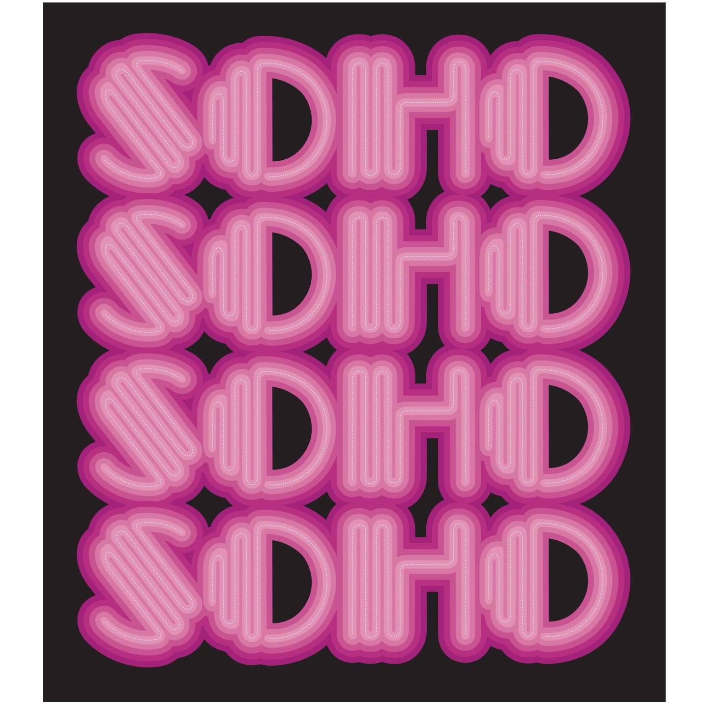 "SOHO" Print Pink by Ben Eine For Sale