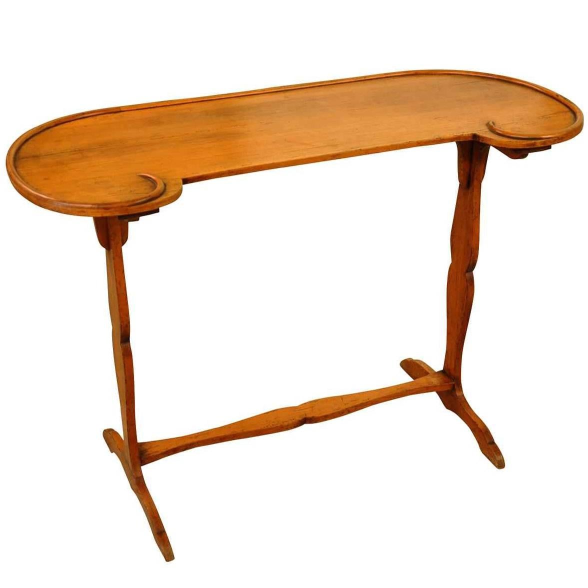 French 19th Century Kideny Shaped Writing Table
