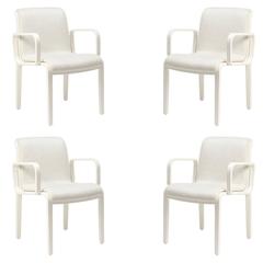 Set of Four Bill Stephens for Knoll Armchairs