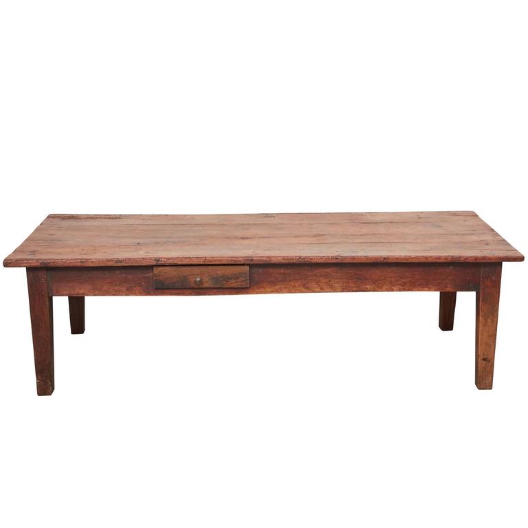 French Cherry And Oak Coffee Table At 1stdibs French Cherry And Oak Coffee Table For