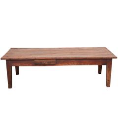 French Cherry and Oak Coffee Table