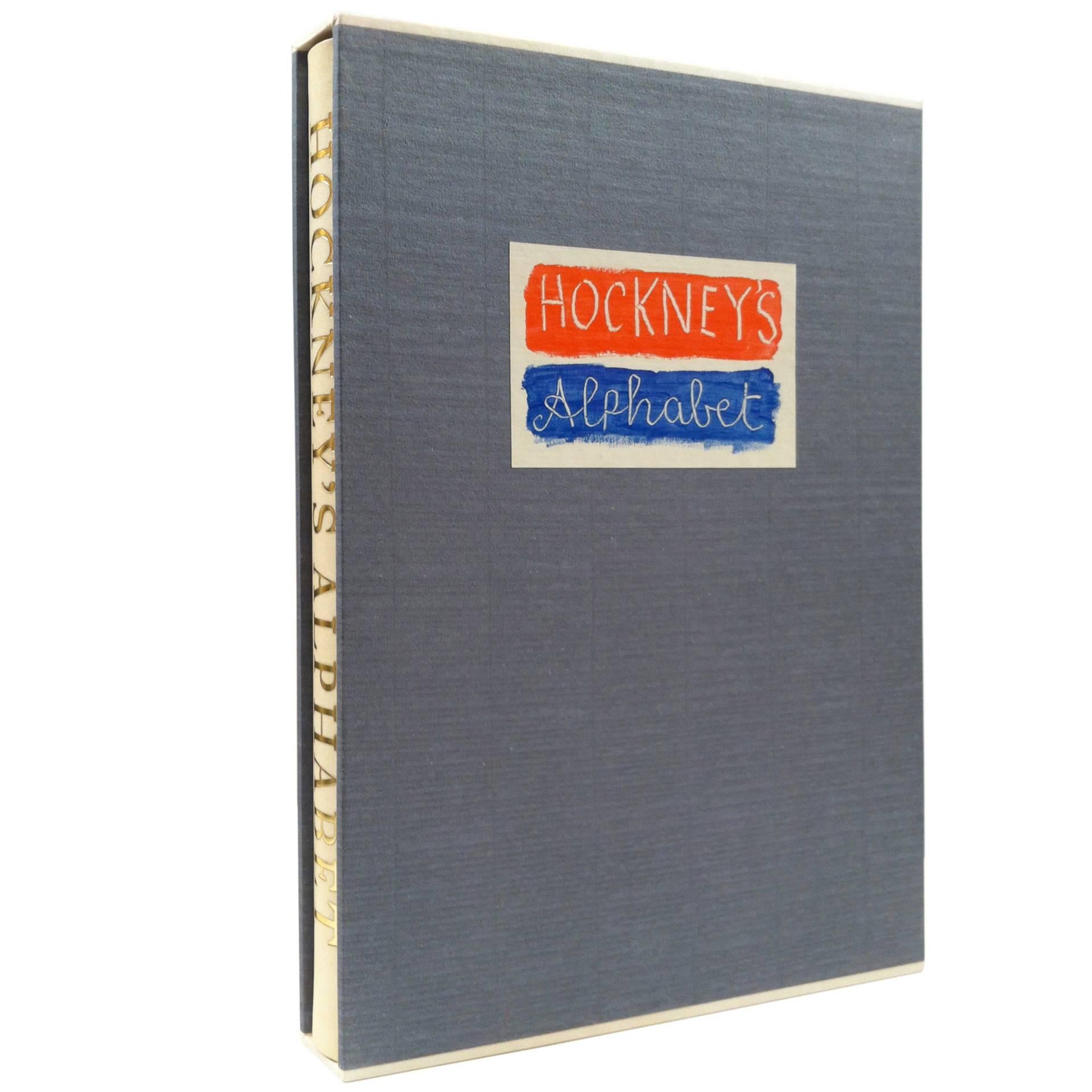 Hockney's Alphabet by David Hockney, Signed Limited Edition For Sale