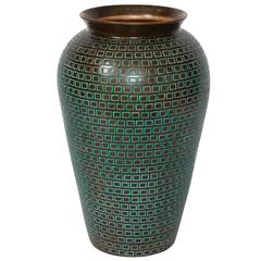 Large-Scale Ceramic Vase by Batiguani