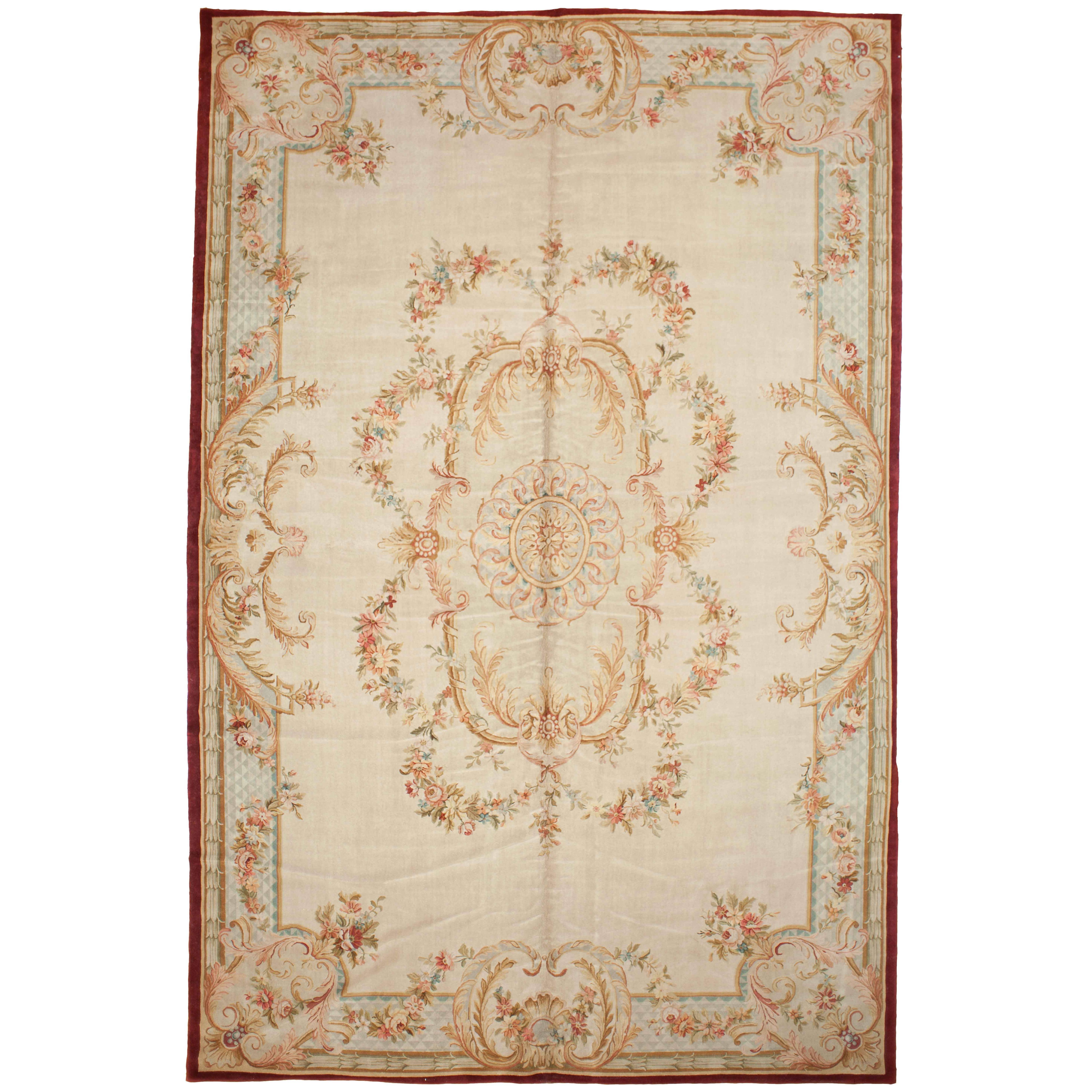 Savonnerie Rug For Sale