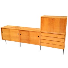 Jacques Hitier Secretary Sideboard for Multiplex, 1950s