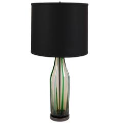 Mid-Century Murano Glass Lamp by Barovier Toso, circa 1950s 1