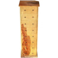 Indonesian Mango Wood Lingerie Cabinet with Eight Drawers from the 20th Century