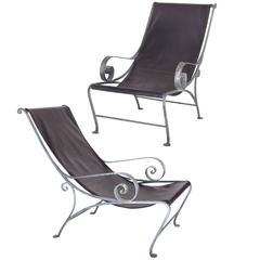 Pair of Salterini Style Lounge Chairs