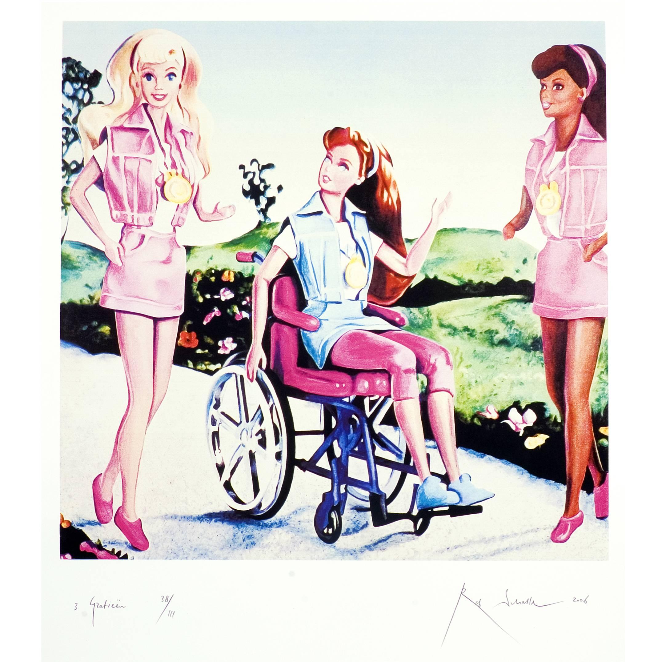 "3 Gratien" Print by Rob Scholte for Jaski Gallery For Sale