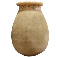 Antique French Terra Cotta Biot Jar