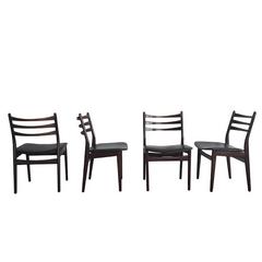 Set of Four Dining Chairs Manufactured by Topform, 1950s