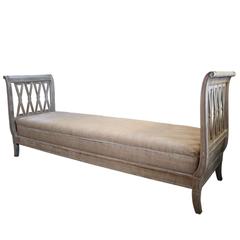 Antique 19th Century Louis XV Style French Daybed
