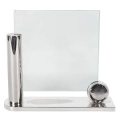 Art Deco Style Swid Powell Silver Plate Photo Frame